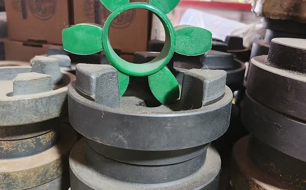 Close-up of Finish Incline Screen components