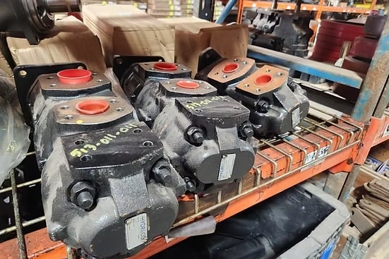 Impact crusher equipment ready for service