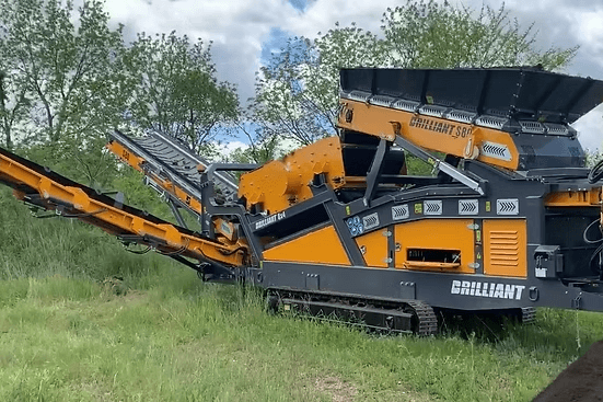 Scalper Reclaimer Screen equipment ready for service