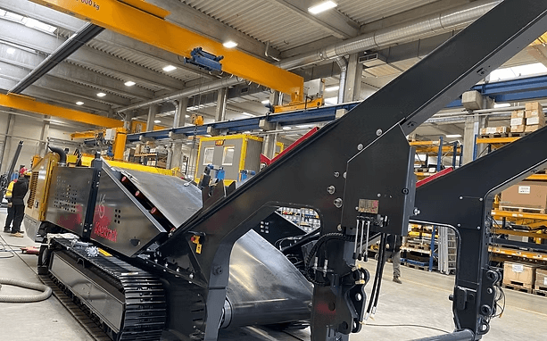 Trommel equipment ready for service